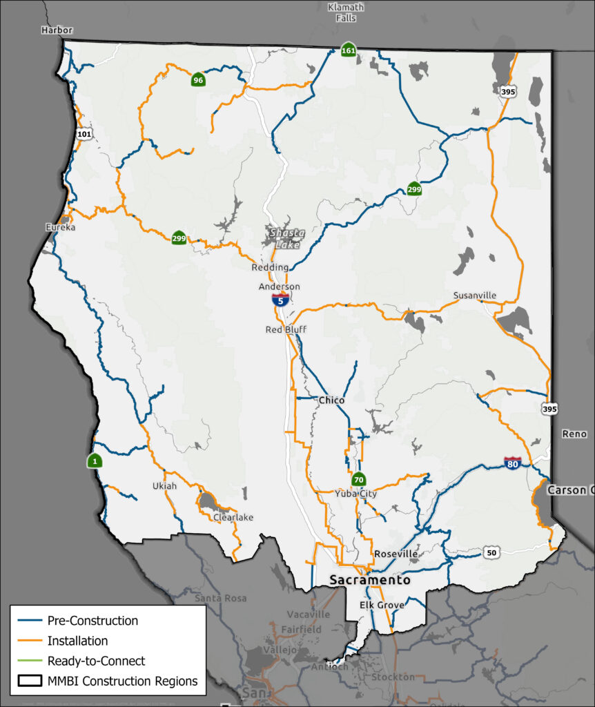 Construction Regions | Broadband for All