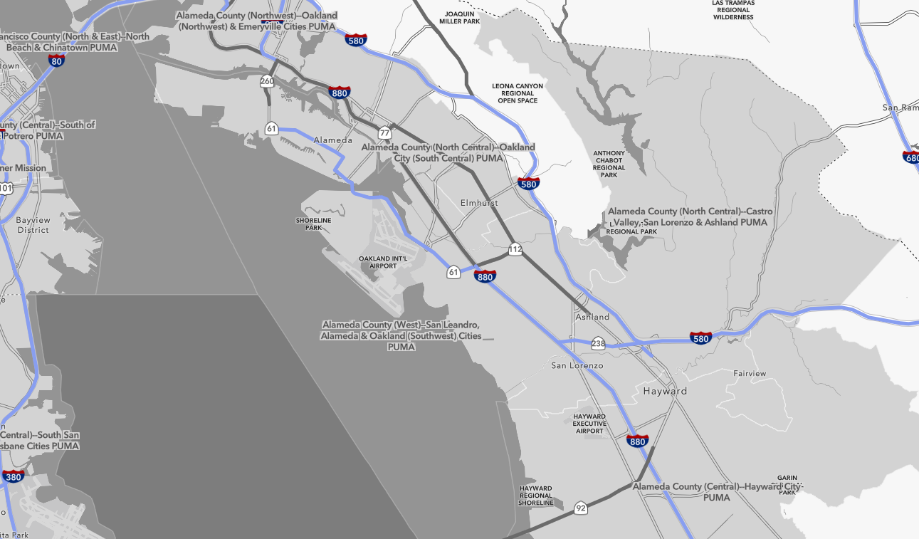 Card image of a map to illustrate communities without affordable rates.