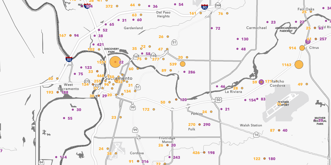 Card image of a map to illustrate enabling last mile connections